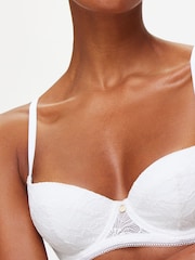 KBX White Alice Padded Balcony Bra - Image 4 of 6