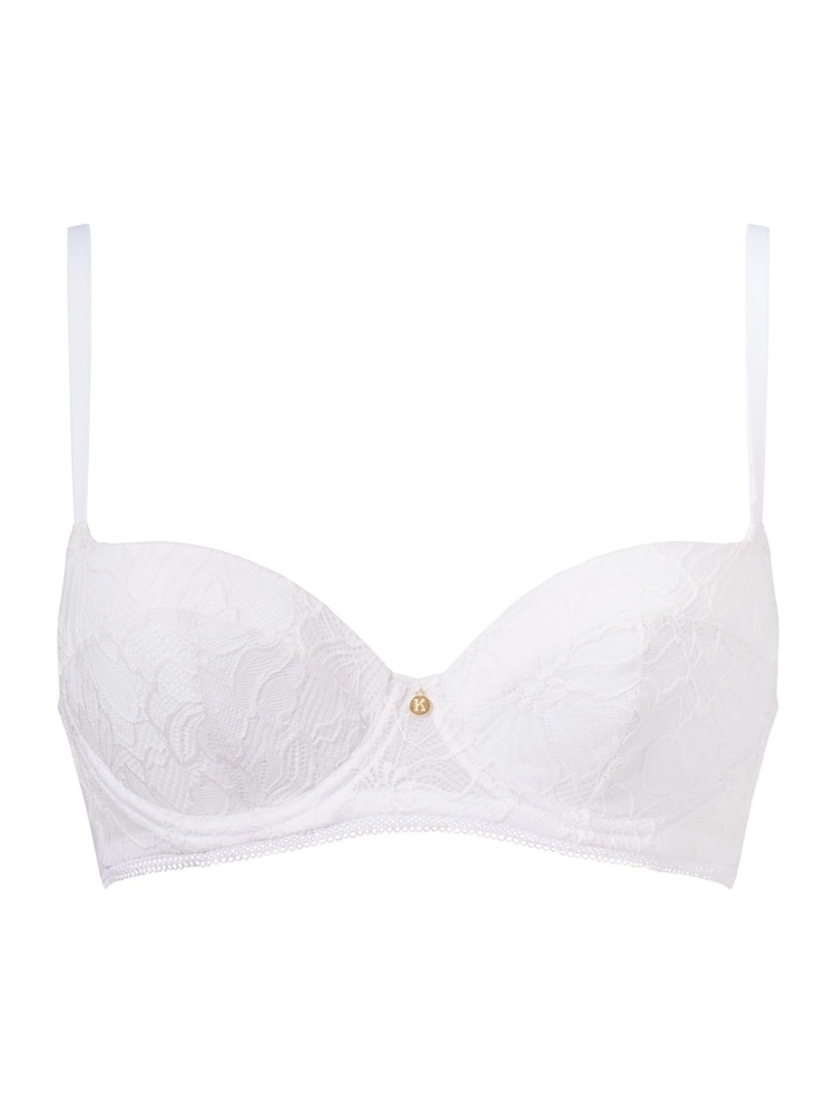 KBX White Alice Padded Balcony Bra - Image 6 of 6