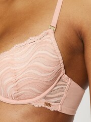 KBX Pink Lola Padded Plunge Bra - Image 5 of 7
