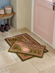 Cath Kidston Home is Where the Heart Is Slogan Doormat - Image 3 of 5