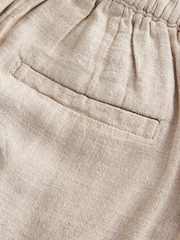 neutre - Pantalons Coupe ballon en lin Blend - Image 7 de 7