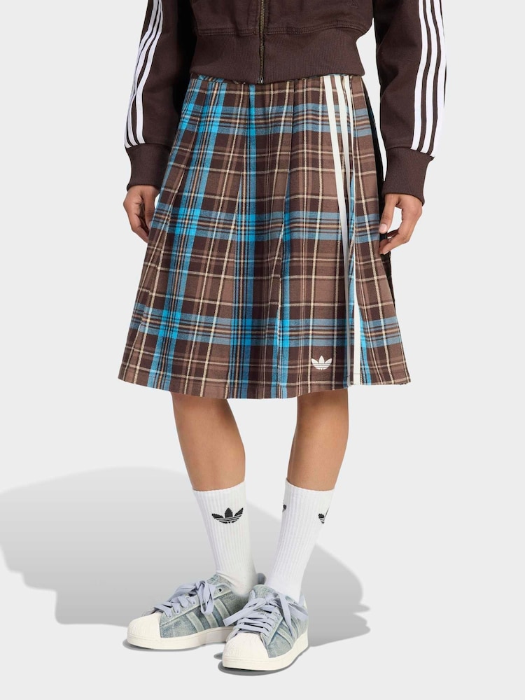 adidas Originals Falten-Midirock - Bild 1 von 6