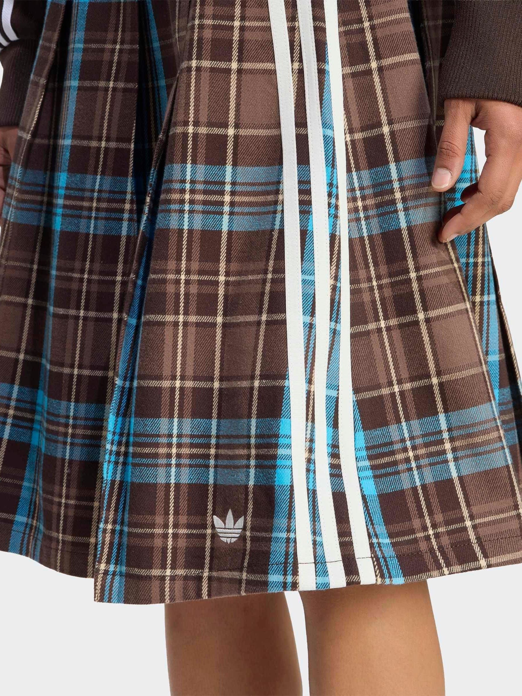 Buy adidas Originals Check Pleat Midi Skirt from the Next UK