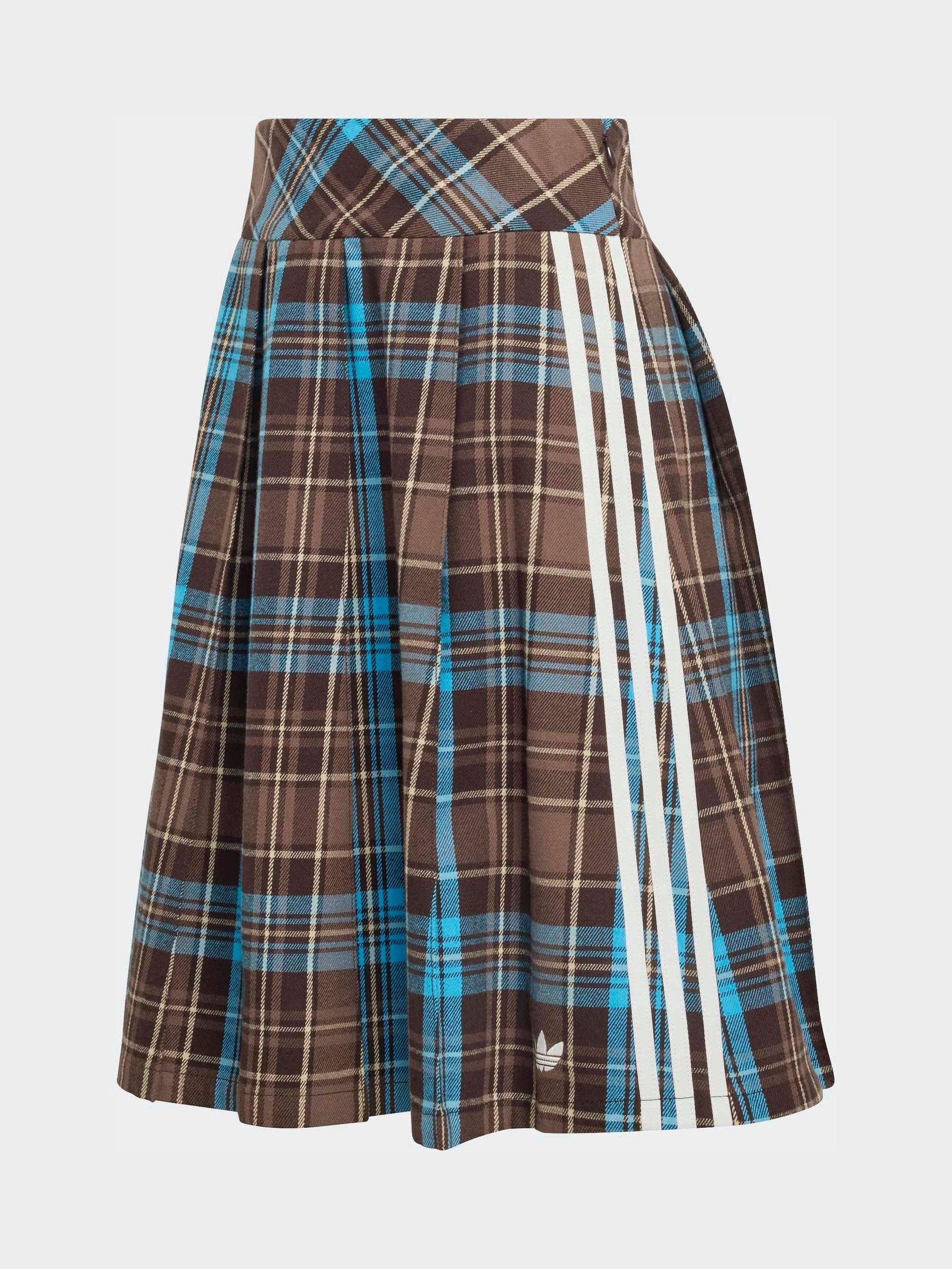 Buy adidas Originals Check Pleat Midi Skirt from the Next UK