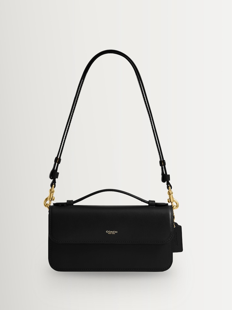 COACH Black Elora Top Handle Cross-Body Bag - Image 1 of 6