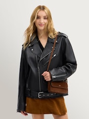 COACH Warm Brown Elora Top Handle Cross-Body Bag - Image 2 of 10