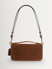 COACH Warm Brown Elora Top Handle Cross-Body Bag - Image 4 of 10