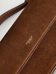 COACH Warm Brown Elora Top Handle Cross-Body Bag - Image 5 of 10