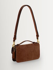 COACH Warm Brown Elora Top Handle Cross-Body Bag - Image 7 of 10