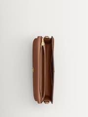 COACH Warm Brown Elora Top Handle Cross-Body Bag - Image 9 of 10