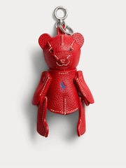 Polo Ralph Lauren Red Medium Bear Bag Charm - Image 1 of 5