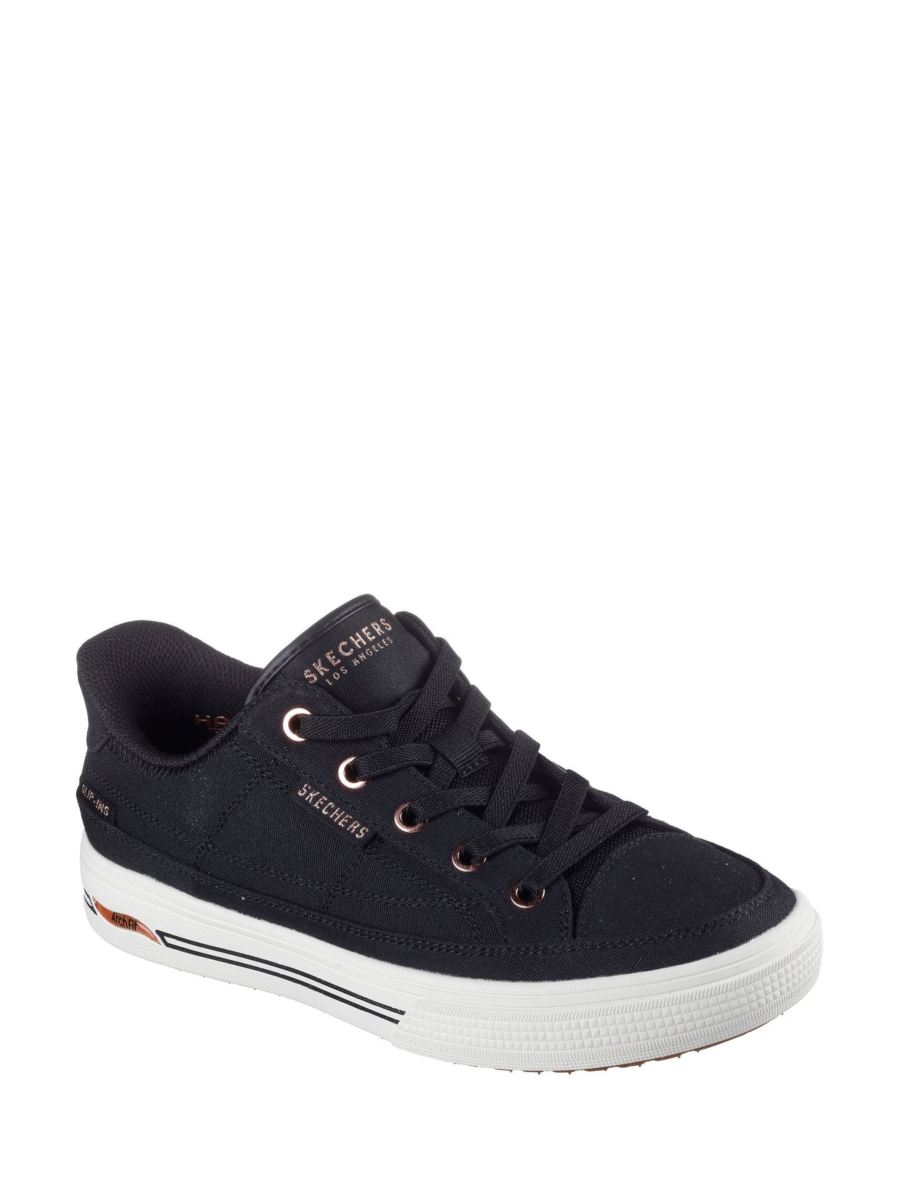 Buy Skechers Black Standard Fit Slip-Ins Arch Arcade See Ya There