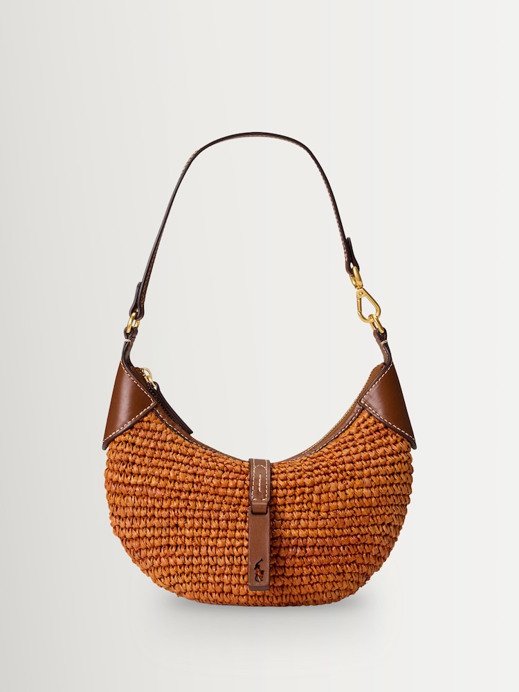 Polo Ralph Lauren Brown Shoulder Small Bag - Image 1 of 7