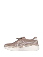 Skechers Brown Slip-ins Wilshire Blvd Bellevue Trainers - Image 2 of 5
