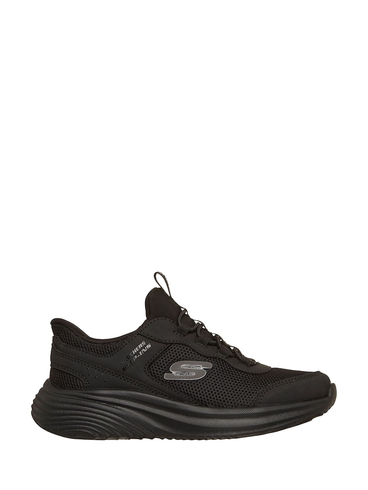 Skechers Black Slip-Ins Bounder Pro Trainers - Image 1 of 5