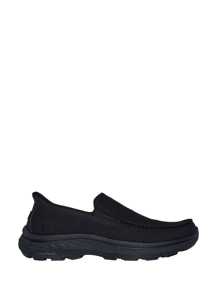 Skechers Black Slip-Ins Pollard Shoes - Image 1 of 6 Skechers Black Slip-Ins Pollard Shoes - Image 1 of 6
