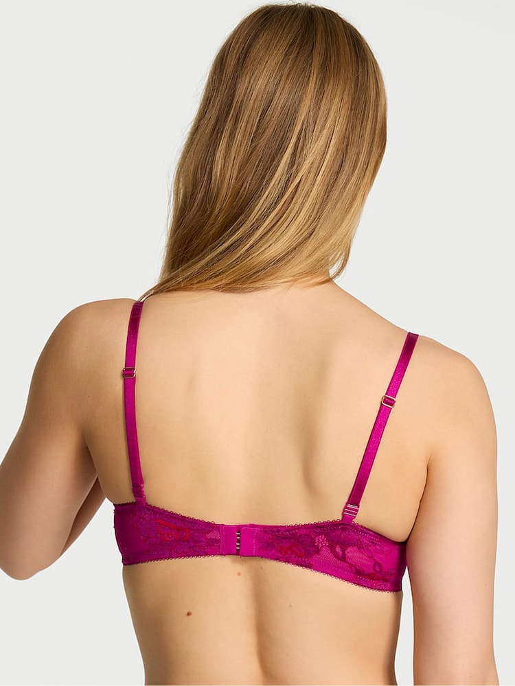 Victoria's Secret Berrylicious Purple Dye Lace Bra - Image 2 of 2