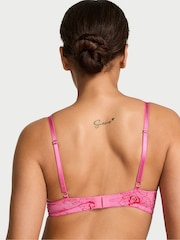 Victoria's Secret Rose Garden Pink Lace Bra - Image 2 of 2