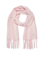 Victoria's Secret Iconic Stripe Pink Cosy Blanket Scarf - Image 3 of 3