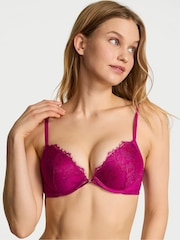 Victoria's Secret Berrylicious Purple Dye Push Up Lace Bra - Image 1 of 2