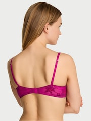 Victoria's Secret Berrylicious Purple Dye Push Up Lace Bra - Image 2 of 2