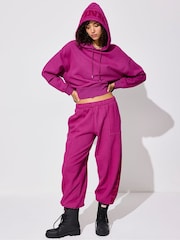 Victoria's Secret PINK Magenta Purple Oversized Hoodie - Image 3 of 3