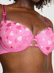 Victoria's Secret Pink Sweetheart Pink Lightly Lined Embroidery Bra - Image 1 of 3