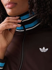 adidas Originals Brown Vintage Tracktop Jacket - Image 4 of 6