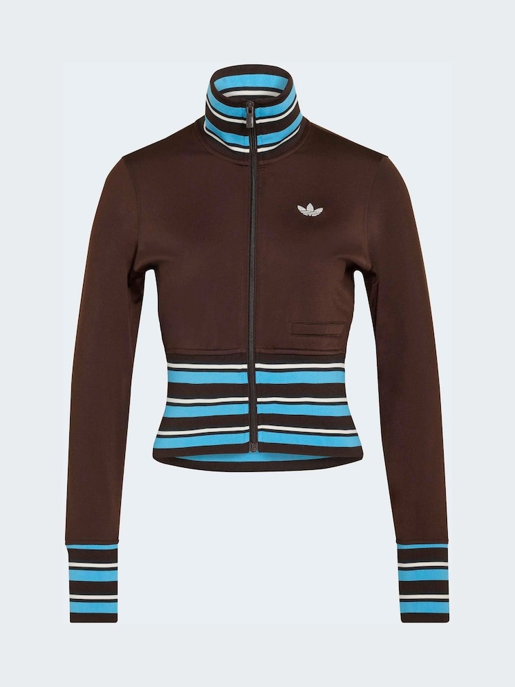 adidas Originals Brown Vintage Tracktop Jacket - Image 6 of 6