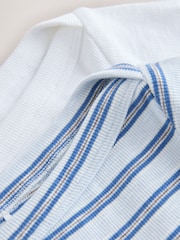 self. Blue/White Stripe Boat Neck T-Shirts 2 Pack - Image 4 of 11