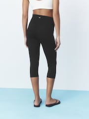 self. Black Capri Sport Leggings - Image 3 of 7
