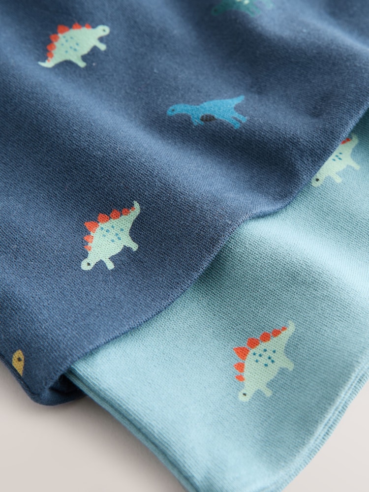 藍色恐龍 - Kind To Skin Chemo Hats 2 Pack (1-16yrs) - 圖片 5/5