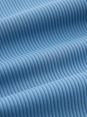 أزرق - من Self. بنطلون ضيق بتصميم مضلع واسع - صورة 7 من 8