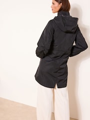 Lipsy Black Lightweight Shower Resistant Raincoat - Image 5 of 5