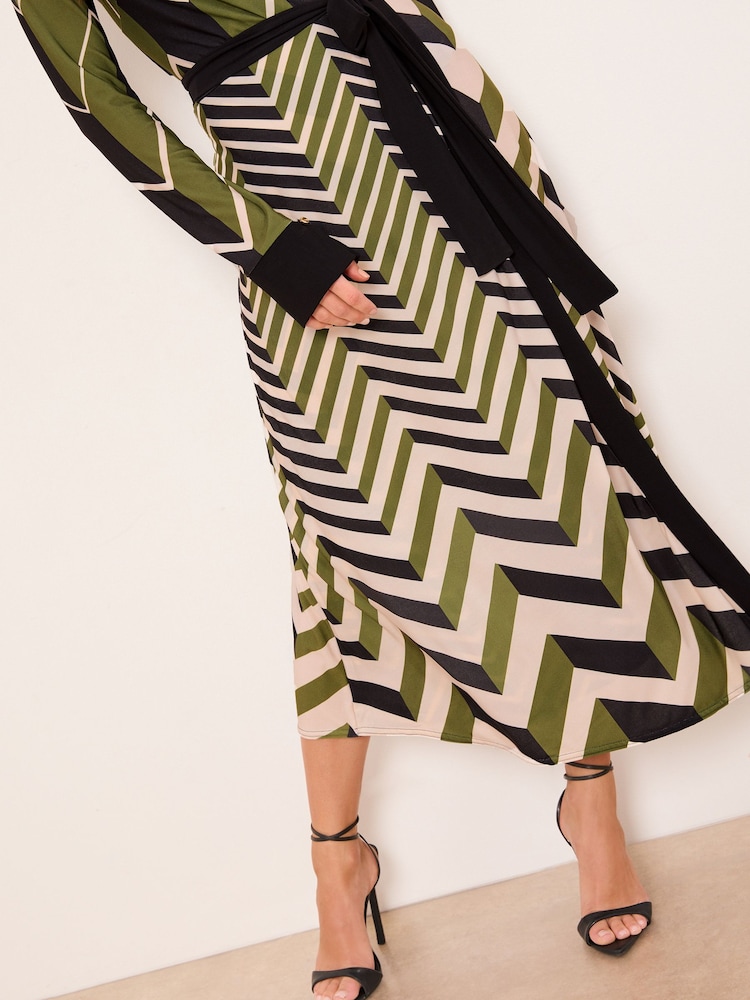 slim fit dress slacks Bandage 2Tone Midi Dress – bebe