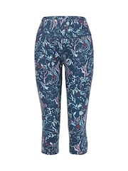 Dare 2b Light Blue 3/4 Length Influential II 3/4 Leggings - Image 7 of 9