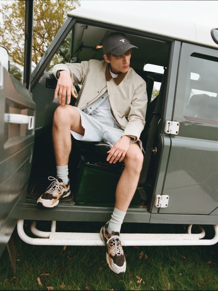 Barbour® Grey Cascade Cap - Image 14 of 14