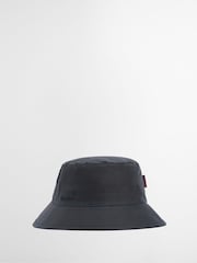 Barbour® Navy Wax Bucket Hat - Image 1 of 7