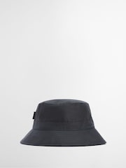 Barbour® Navy Wax Bucket Hat - Image 2 of 7