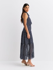 Rixo Abi Mini Polka Dot Dress - Imaginea 2 din 6