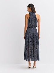 Rixo Abi Mini Polka Dot Dress - Imaginea 3 din 6