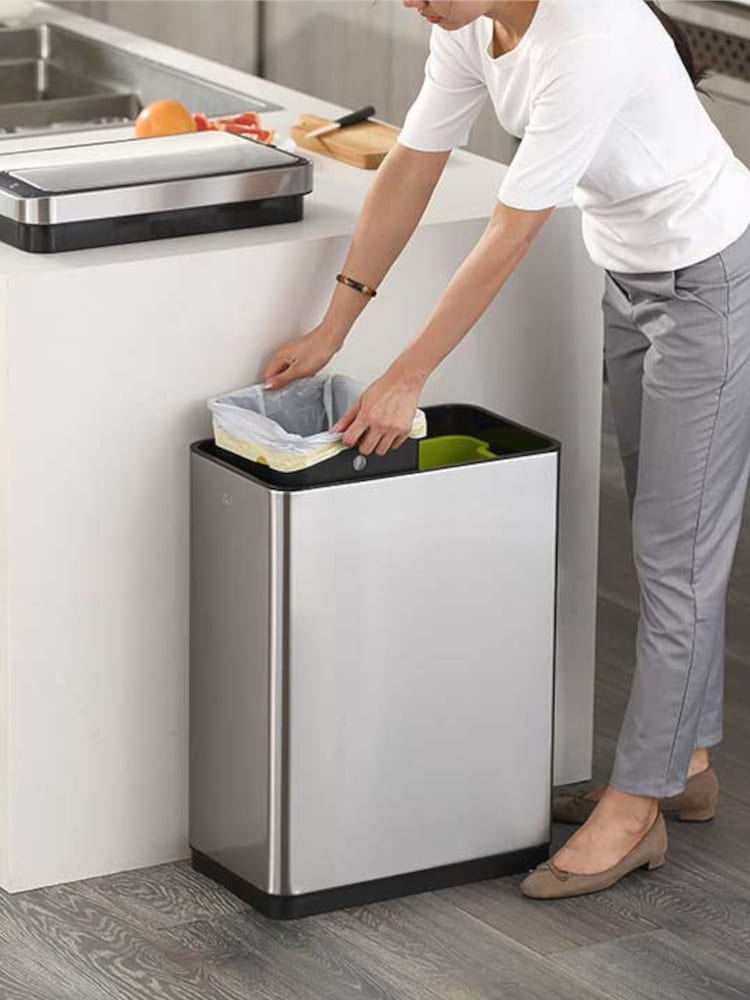 Eko Stainless Steel Deluxe Phantom Bin 20L - Image 5 of 5 Eko Stainless Steel Deluxe Phantom Bin 20L - Image 5 of 5