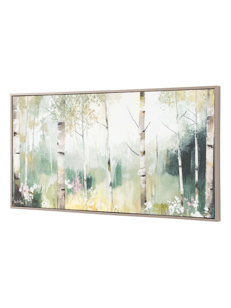 Gallery Home Multicoloured Maple and Blossom Framed Canvas - Image 2 of 2 Gallery Home Multicoloured Maple and Blossom Framed Canvas - Image 2 of 2