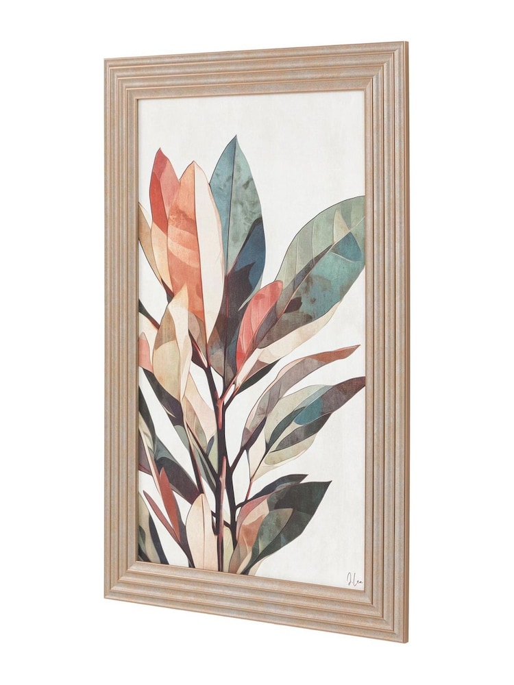 Gallery Home Multicoloured Natural Serenity Framed Canvas - Image 2 of 2