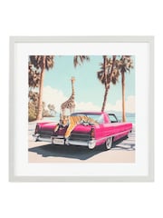 Gallery Home Multicoloured Stranded Expedition Framed Art - Image 1 of 2