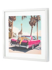 Gallery Home Multicoloured Stranded Expedition Framed Art - Image 2 of 2