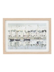 Gallery Home Multicoloured Port Existence Framed Art - Image 1 of 2