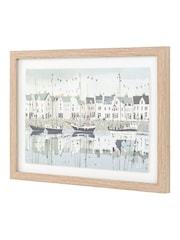 Gallery Home Multicoloured Port Existence Framed Art - Image 2 of 2