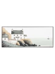 Gallery Home Multicoloured Beside The Ocean Framed Canvas - Image 1 of 2