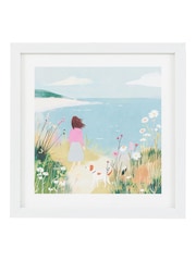 Gallery Home Multicoloured Shoreline Companions Framed Art - Image 1 of 2